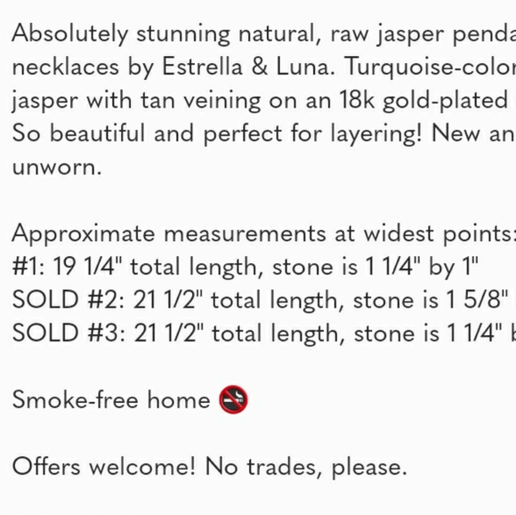 Raw Jasper 18k Gold Plated - Picture 2 of 6